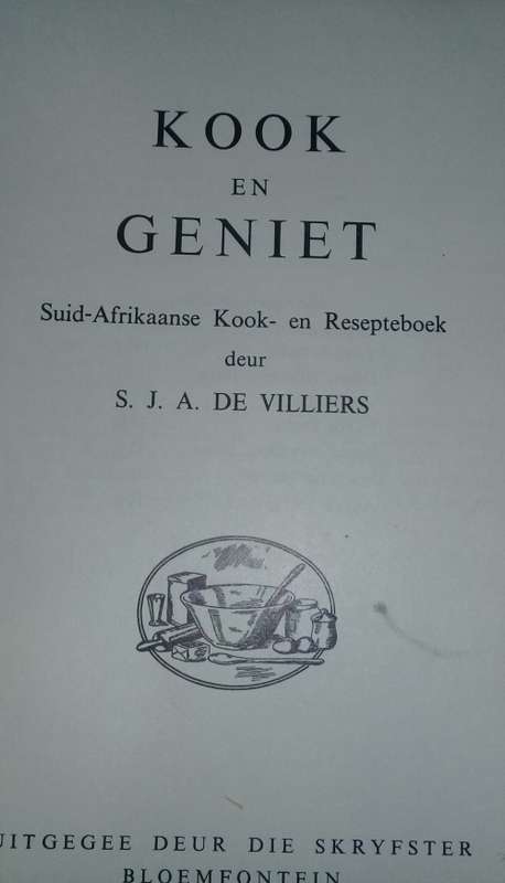 KOOK EN GENIET 1959